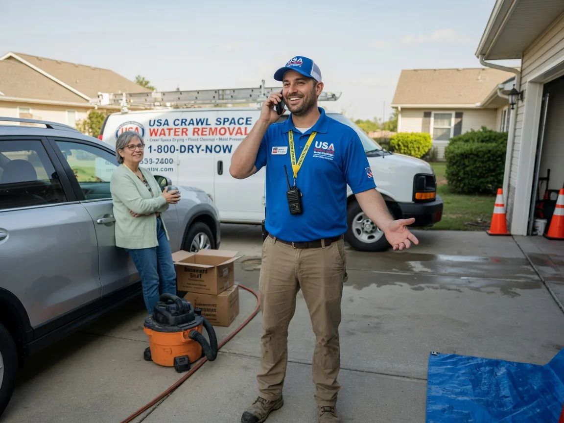 Crawl Space Water Removal Pine Hall, NC FAQs